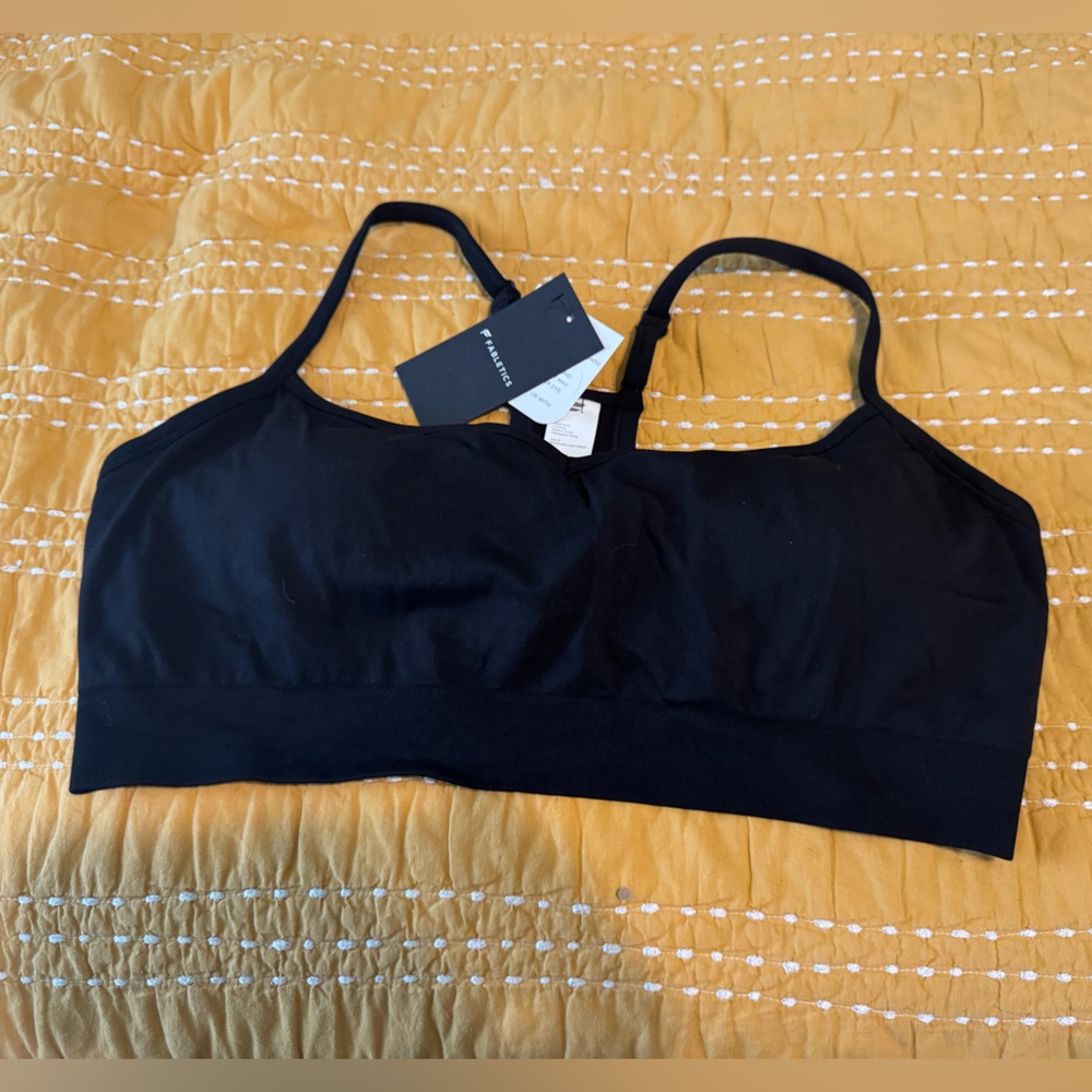Fabletics Black Sports Bra